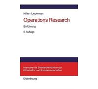 Hillier - Operations Research - New hardback or cased book - 88 - T555z