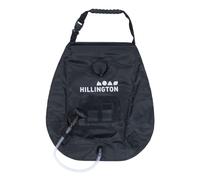 Hillington 20L Portable Solar Shower Bag - Ideal for Camping, Hiking, & Outdoor Adventures in Black Hillington Black