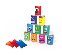 Hillington "Hit The Can" Garden Game with 10 Tins and 3 Bean Bags