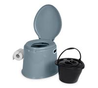 Hillington Portable Camping Toilet Travel Toilet With Removable Bucket Lid Handle For Caravan Camping And Outdoor Use