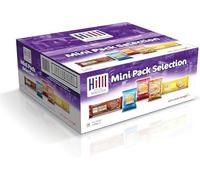 Hilll Mini Pack Biscuits - 100 Single-Serve Packs (3 Biscuit in Each Pack, 300 Biscuitss in Total) Individually Wrapped Snacks for Lunchboxes & On-the-Go