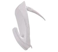 Hillman 122391 Small Wall Biter Picture Hangers White Finish 40lbs Package of 4