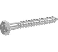 Hillman 230089 Hex Lag Screws, 3/8 X 3-Inch, Zinc, 50-Pack