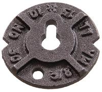 Hillman 290133 Plain Steel Malleable Washers 1/2", 23-Pack | Plain steel, thick cast design helps prevent pull-through in wood, For heavy timber and marine bolt fastening