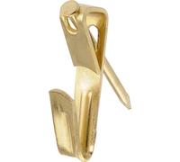 Hillman 42083 Hanging-Hardware Brass Conventional Picture Hanger 20lbs