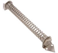 Hardware Essentials 851838 Stainless Steel Self Closing Gate Spring-Adjustable Tension, 12 Inch