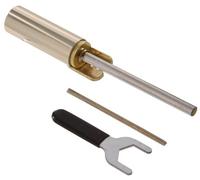 Hillman 852622 Satin Brass Hinge Pin Door Closer, 1 Count (Pack of 1)