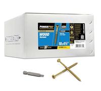 Hillman 967783 Power Pro Premium Exterior Wood Screw, 10 X 4 1/2-Inch, 800 Pack