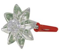 Hillman Group 122200 Mirror Rosettes, Clear, Various, 4 Sets