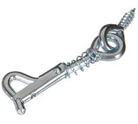 Hillman Hardware Essentials 852773 Safety Hook and Eye Latch Zinc 2"