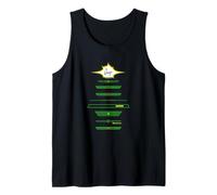 Hillman Imp 60s British Classic car variants Christmas Tree Tank Top