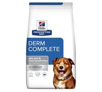 Prescription Diet Derm Complete Skin Care and Food Sensitivities Dry Dog Food with Rice & Egg - 12 kg