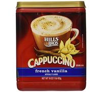 Hills Bros French Vanilla Cappuccino Drink Mix 1Lb 3Pack