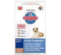 Hill's Dog Food Pet Nutrition Science Plan Mature Adult 7+ Active Longevity Lamb and Rice 12kg