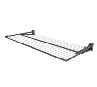 Hills Double Folding Frame Washing Line | Outdoor Clothes Line | Wall Mounted, Lasts a Lifetime - 26 Metres Drying Space, 2.4 x 1.2 Metres