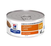 Hill's Prescription Diet c/d Multicare Wet Cat Food - Chicken - 24 x 156g Tins