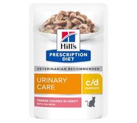 Hills Feline C/D Salmon Cat Food - 85 gr