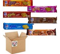 Hills Orange, Strawberry, Digestive, Chocolate, Coconut & Chocolate Orange Creams 150g - Mixed 06 Flavours