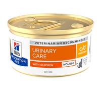 Hill's Prescription Diet c/d Multicare with Chicken in Mousse Adult Wet Cat Food - 12 x 85g