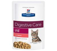 HILL'S PRESCRIPTION Diet Cat Digestive Care i/d Wet Food Chunks in Gravy with Salmon 12x85g Pouch