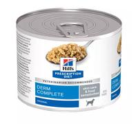 Hill's Prescription Diet Derm Complete Wet Dog Food 12x200g 12 Cans
