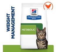 Hill's Prescription Diet Metabolic Weight Management Chicken Cat Food - 8kg