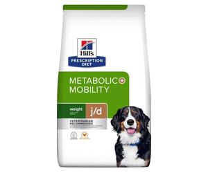 Hill's Prescription Diet Metabolic + Mobility, Weight Management Dog Food with Chicken - 1.5kg