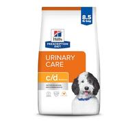 Hill's Prescription Diet Pet Nutrition C/D Multicare Urinary Care Chicken Flavor Dry Dog Food, 8.5 lb Bag, White