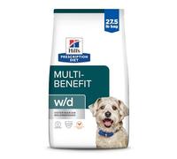 Hill's Prescription Diet w/d Multi-Benefit Digestive/Weight/Glucose/Urinary Management Chicken Flavor Dry Dog Food, 27.5 lb bag