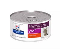 Hills Prescription Diet Y/D Thyroid Care Chicken Wet Cat Food 3744 g