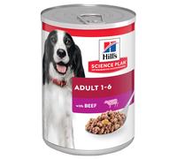 Hill's Science Plan Adult Wet Dog Food Beef Flavour - 370g