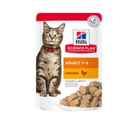 Hill's Science Plan Adult Chicken Cat Food - Chunks in Gravy - 12 x 85g