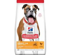 Hill's Science Plan Adult Medium Breed Chicken Light Dry Dog Food 2.5kg
