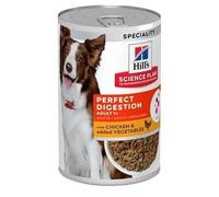 Hill's Science Plan Adult Perfect Digestion Wet Dog Food with Chicken & Vegetables 12 x 363g