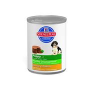Hills Science Plan Dog Puppy Medium Breed Health & Growth Food for Dogs Chicken Boxes 370 g - Pack of 12