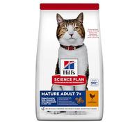 Hills Science Plan Chicken Mature Adult 7+ Dry Cat Food 10kg x 2