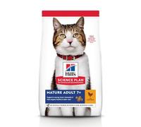 Hills Science Plan Chicken Mature Adult 7+ Dry Cat Food 10kg x 2