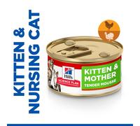 Hill's Science Plan Kitten & Mother Tender Mousse with Chicken & Turkey - 24 x 85g
