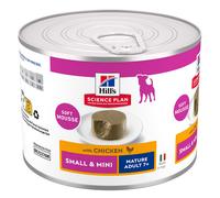 Hill's Science Plan Mature Adult 7+ Small & Mini Mousse - Saver Pack: Chicken (24 x 200g)
