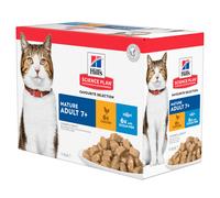 Hills Science Plan Mature Adult Wet Cat Food Multipack 85g pack