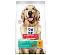 Hills Science Plan Adult Perfect Weight Large Breed Dry Dog Food Chicken 12kg x 2