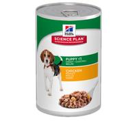 Hill's Science Plan Puppy Food Tins with Savoury Chicken 370g