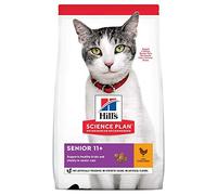Hills Science Plan Senior 11+ Chicken Dry Cat Food - 1.5kg