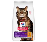 Hill's Science Plan™ Adult Sensitive Stomach and Skin Chicken Cat Food - 7kg Bag