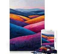 Hillside Twilight Puzzle for Teenagers 1000 Pieces Sharp Brain Decompress Family Bond Birthday Idea (38x52cm)