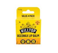 Hilltop Honey - Original Beeswax Lip Balm - Moisturising - 4 pack (4x4.5g)