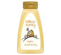 Hilltop Honey - Organic Acacia Honey - Squeezy Bottle - 340g