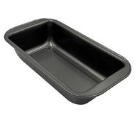 Hilltop Supplies Carbon Steel Loaf Baking Tins, Non Stick, Food Safe, Bread Tin, Home Bakeware, 25cm x 13cm, Single Loaf Mould, Two Pack, Bread Baking Pan, Premium Baking Tin
