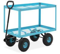 hillvert Garden Trolley - 150 kg - 2 grid shelves HT-TWIN-150