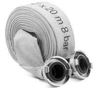hillvert HI-WH-3 Pressure Washer Hose 2" 20 m 8 - 24 bar Storz High Pressure Hose Industrial Hose Industrial Hose